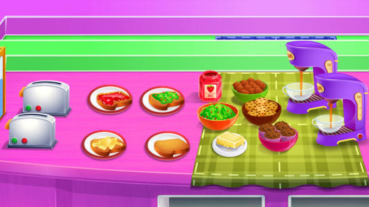 اسکرین شات بازی Princess Cooking Stand 3