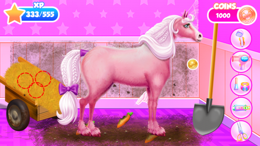 اسکرین شات 2 برنامه Princess Horse Caring