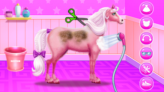 اسکرین شات برنامه Princess Horse Caring 1