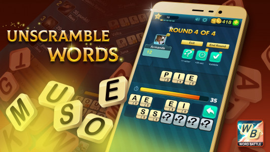 اسکرین شات بازی Word Battle 8