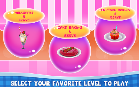 اسکرین شات 4 برنامه Bakery Land Serve and Deco