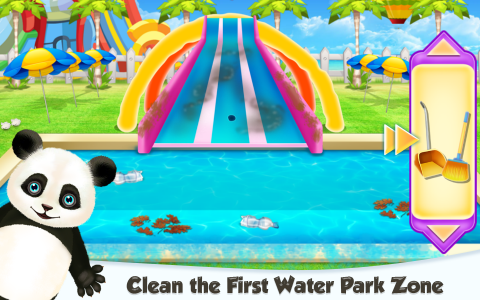 اسکرین شات بازی Water Park Cleaning 3