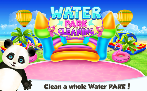 اسکرین شات بازی Water Park Cleaning 1