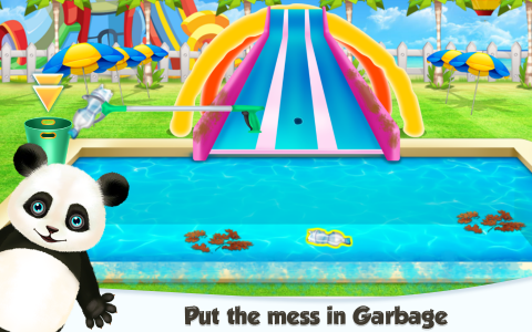اسکرین شات 4 بازی Water Park Cleaning