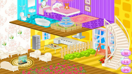 اسکرین شات بازی Princess New Doll House Design 1