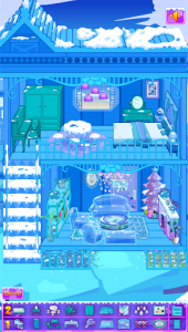اسکرین شات بازی Frozen Dollhouse Design,Ice Dollhouse for girls 4