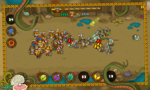 اسکرین شات بازی Nordic Kingdom Action Game 2