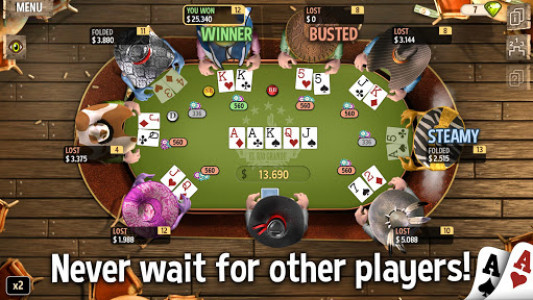 اسکرین شات بازی Governor of Poker 2 - OFFLINE POKER GAME 7