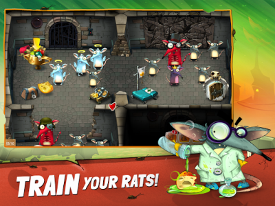 اسکرین شات بازی The Rats: Feed, Train and Dress Up Your Rat Family 6