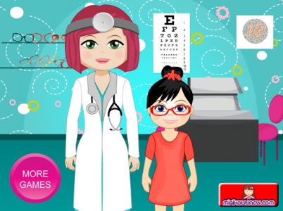 اسکرین شات بازی Nurse Doctor Amy Eye Hospital 7