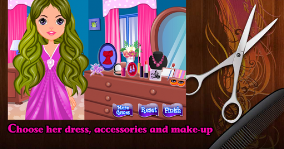 اسکرین شات بازی Hair salon Hairdo - kids games 8