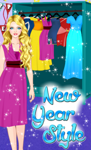 اسکرین شات بازی Princess Makeup New Year Style 3
