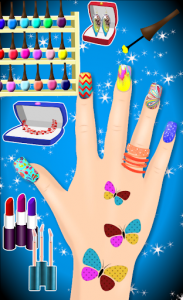 اسکرین شات بازی Princess Makeup and Nail Salon 4