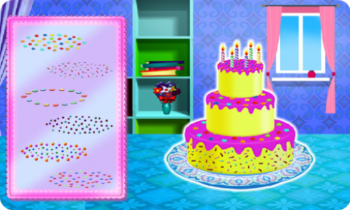 اسکرین شات بازی Yummy Birthday Cake Decorating 4