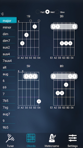 اسکرین شات برنامه Guitar Tuner - Free Tune 2
