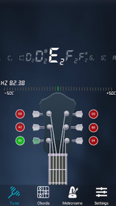 اسکرین شات برنامه Guitar Tuner - Free Tune 7