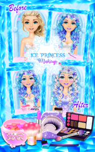 اسکرین شات بازی Ice Princess Makeup 3