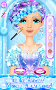 اسکرین شات بازی Ice Princess Makeup 4