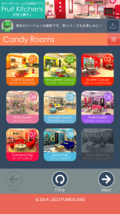 اسکرین شات بازی Escape Candy Rooms 2