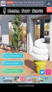 اسکرین شات بازی Escape the Panda Soft Serve 1