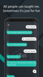 اسکرین شات برنامه Chatbot roBot 5