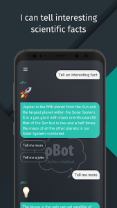 اسکرین شات برنامه Chatbot roBot 4