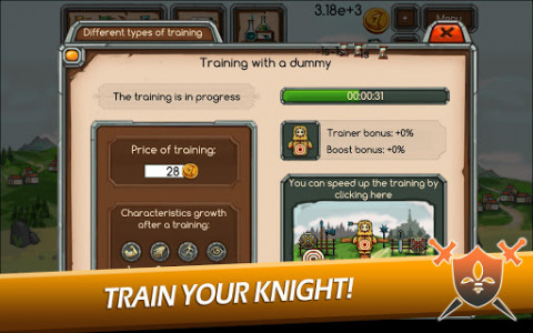 اسکرین شات بازی Knight Joust Idle Tycoon 3