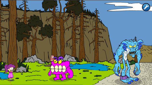 اسکرین شات 1 بازی Gravity Forest Saw Trap