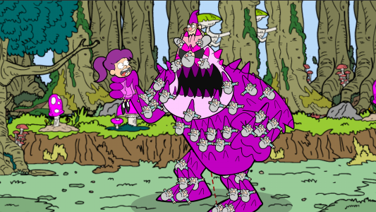 اسکرین شات 4 بازی Gravity Forest Saw Trap