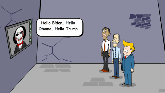 اسکرین شات 6 بازی American Presidents Saw Trap