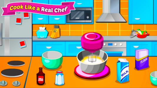 اسکرین شات بازی Baking Cupcakes - Cooking Game 4