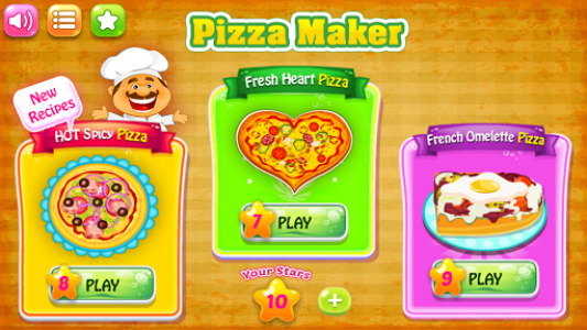 اسکرین شات بازی Baking Pizza - Cooking Game 1