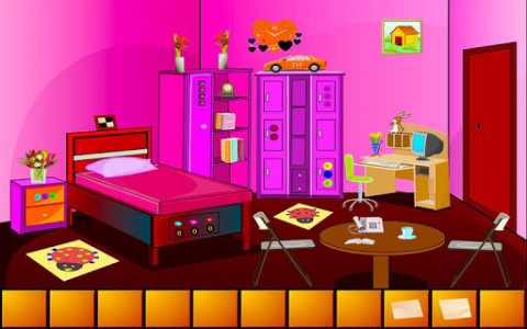 اسکرین شات بازی Escape Pink Room 1