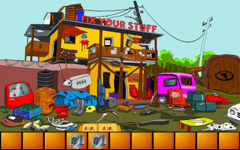 اسکرین شات بازی Escape Scrap Yard 6