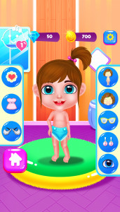 اسکرین شات 4 برنامه Baby Girl Daily Caring