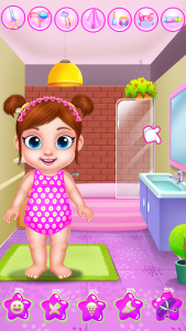 اسکرین شات برنامه Baby Girl Caring: Animal Dress 4