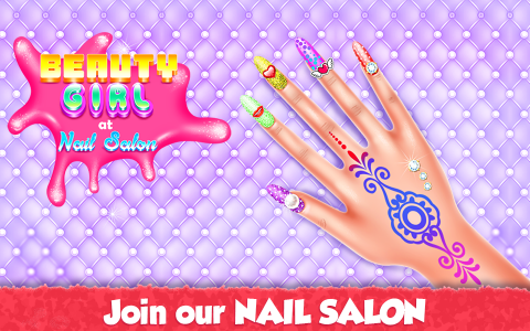 اسکرین شات برنامه Beauty Girl at Nail Salon 1