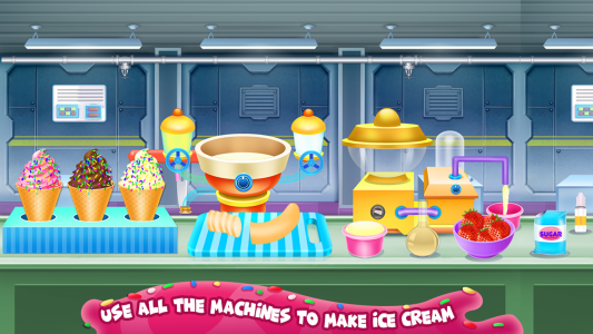 اسکرین شات برنامه Fantasy Ice Cream Factory 3