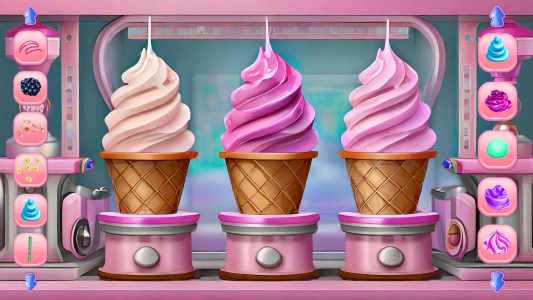 اسکرین شات برنامه Fantasy Ice Cream Factory 1