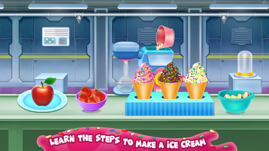 اسکرین شات برنامه Fantasy Ice Cream Factory 2