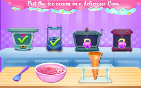 اسکرین شات بازی Fantasy Ice Cream Land 6