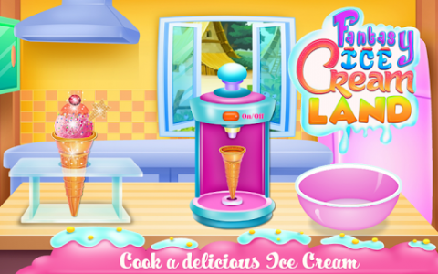 اسکرین شات بازی Fantasy Ice Cream Land 1