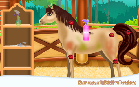 اسکرین شات بازی Horse Spa Caring 5