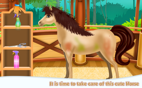 اسکرین شات بازی Horse Spa Caring 1