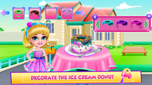 اسکرین شات برنامه Ice Cream Donuts Cooking 4