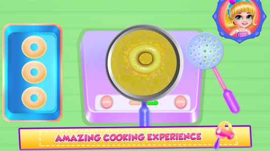 اسکرین شات 1 برنامه Ice Cream Donuts Cooking