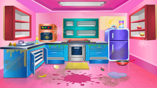 اسکرین شات 2 برنامه Restaurant Kitchen Cleaning