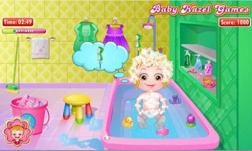اسکرین شات بازی Baby Hazel Bathroom Hygiene 8
