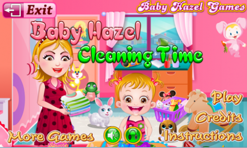 اسکرین شات بازی Baby Hazel Cleaning Time 5