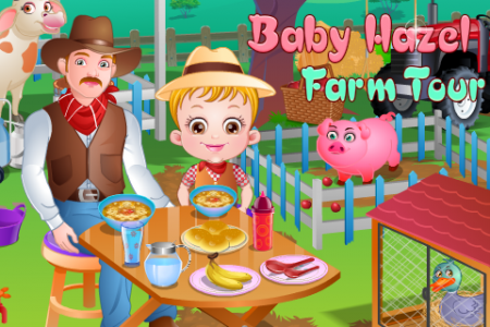 اسکرین شات بازی Baby Hazel Farm Tour 5